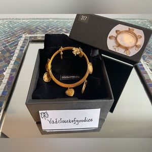 Dolce & Gabbana Pendant Cuff Bracelet